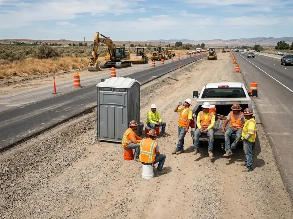 highway-road-construction-crew-007 — frequently asked questions, Porta Potty and Restroom Rentals in Ramblewood, NJ